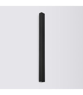 Freya 120cm Flush Wall Lamp Black 1x GU10-2