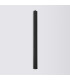 Freya 150cm Flush Wall Lamp Black 1x GU10-2