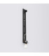 Freya 90cm Flush Wall Lamp Black 1x GU10-6