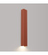 Freya 60cm Flush Wall Lamp Red Ochre 1x GU10-3