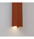 Freya 90cm Flush Wall Lamp Red Ochre 1x GU10-5