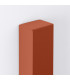 Freya 120cm Flush Wall Lamp Red Ochre 1x GU10-4