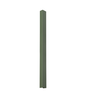 Freya 120cm Flush Wall Lamp Olive Green 1x GU10-1