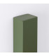 Freya 90cm Flush Wall Lamp Olive Green 1x GU10-4