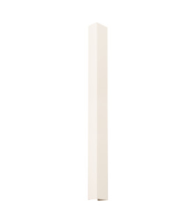 Freya 90cm Flush Wall Lamp Beige 1x GU10-1