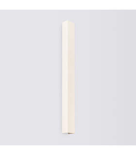 Freya 90cm Flush Wall Lamp Beige 1x GU10-2