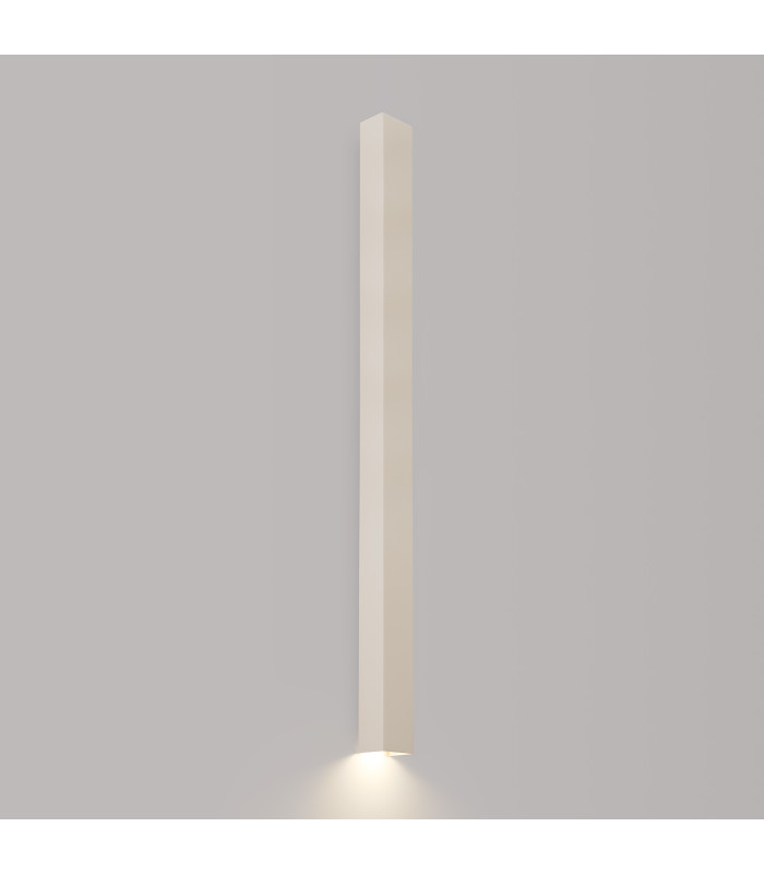 Freya 120cm Flush Wall Lamp Beige 1x GU10-3
