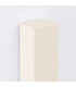 Freya 120cm Flush Wall Lamp Beige 1x GU10-4
