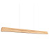Skog LED 150cm Bar Pendant Ceiling Light Oak 3000K-1