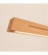 Skog LED 150cm Bar Pendant Ceiling Light Oak 3000K-4