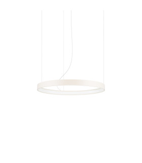 Rio 55cm Integrated LED Pendant Ceiling Light Beige 3000K-1