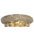 Wall Lamp Small 2 Light French Gold, Crystal - 4