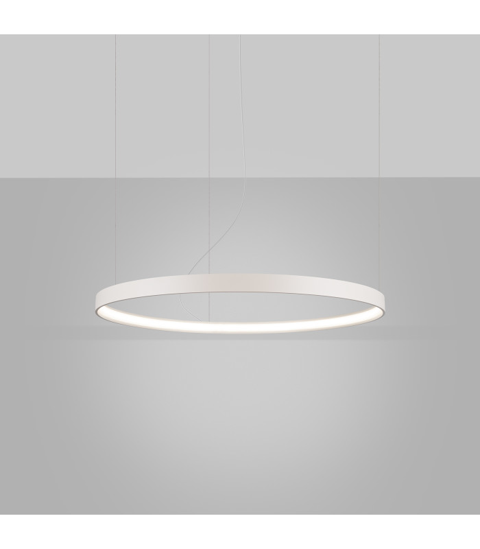 Rio 78cm Integrated LED Pendant Ceiling Light Beige 4000K-3