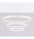 Rio 110cm Triple Ring Integrated LED Pendant Ceiling Light Beige 3000K-2