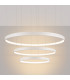 Rio 110cm Triple Ring Integrated LED Pendant Ceiling Light Beige 3000K-3