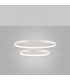 Rio 78cm Twin Ring Integrated LED Pendant Ceiling Light Beige 4000K-3
