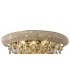 Wall Lamp Medium 3 Light French Gold, Crystal - 4