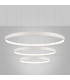 Rio 110cm Triple Ring Integrated LED Pendant Ceiling Light Beige 4000K-3