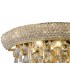 Wall Lamp Medium 3 Light French Gold, Crystal - 5
