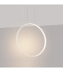 Rio 55cm Verticle Ring Integrated LED Pendant Ceiling Light Beige 3000K-3