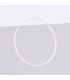 Rio 78cm Verticle Ring Integrated LED Pendant Ceiling Light Beige 3000K-2