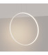 Rio 78cm Verticle Ring Integrated LED Pendant Ceiling Light Beige 3000K-3