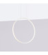Rio 55cm Verticle Ring Integrated LED Pendant Ceiling Light Beige 4000K-2