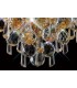 Wall Lamp Medium 3 Light French Gold, Crystal - 12