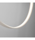 Rio 55cm Verticle Ring Integrated LED Pendant Ceiling Light Beige 4000K-7