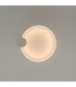 Rio 55cm Integrated LED Semi Flush Ceiling Light Beige 3000K-7