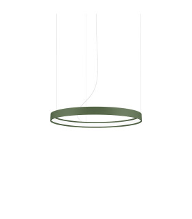 Rio 55cm Integrated LED Pendant Ceiling Light Olive Green 3000K-1