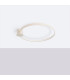 Rio 78cm Integrated LED Semi Flush Ceiling Light Beige 4000K-2