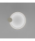 Rio 55cm Integrated LED Semi Flush Ceiling Light Beige 4000K-7