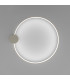 Rio 78cm Integrated LED Semi Flush Ceiling Light Beige 4000K-7