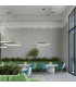 Rio 78cm Integrated LED Pendant Ceiling Light Olive Green 3000K-10
