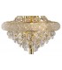 Table Lamp 5 Light French Gold, Crystal - 8