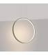 Rio 55cm Verticle Ring Integrated LED Pendant Ceiling Light Olive Green 3000K-3