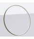 Rio 110cm Verticle Ring Integrated LED Pendant Ceiling Light Olive Green 4000K-2