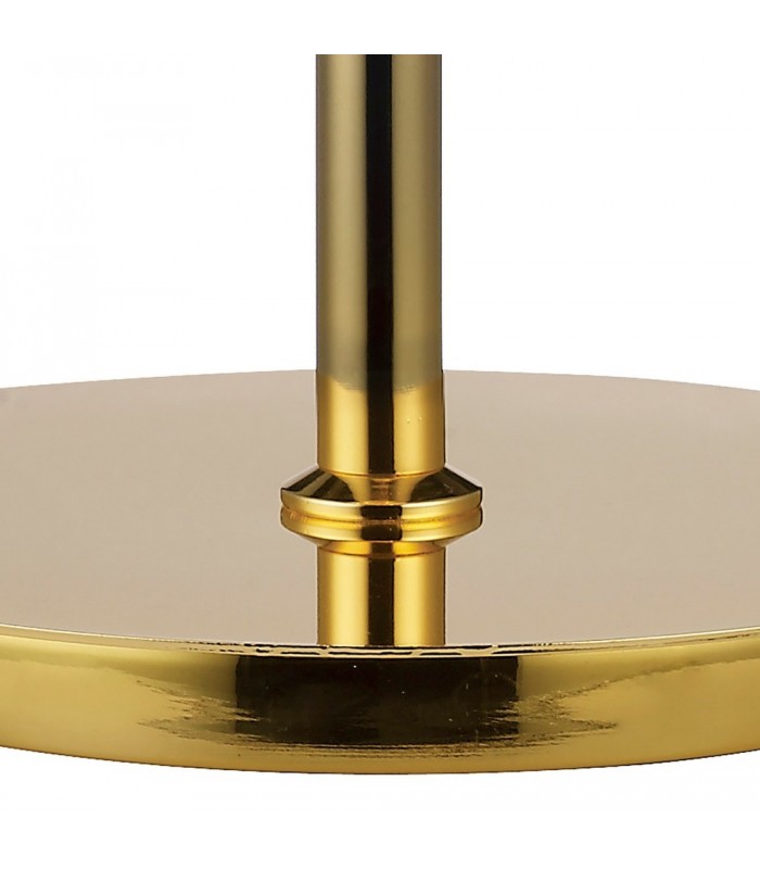 Table Lamp 5 Light French Gold, Crystal - 12