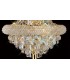 Table Lamp 5 Light French Gold, Crystal - 13