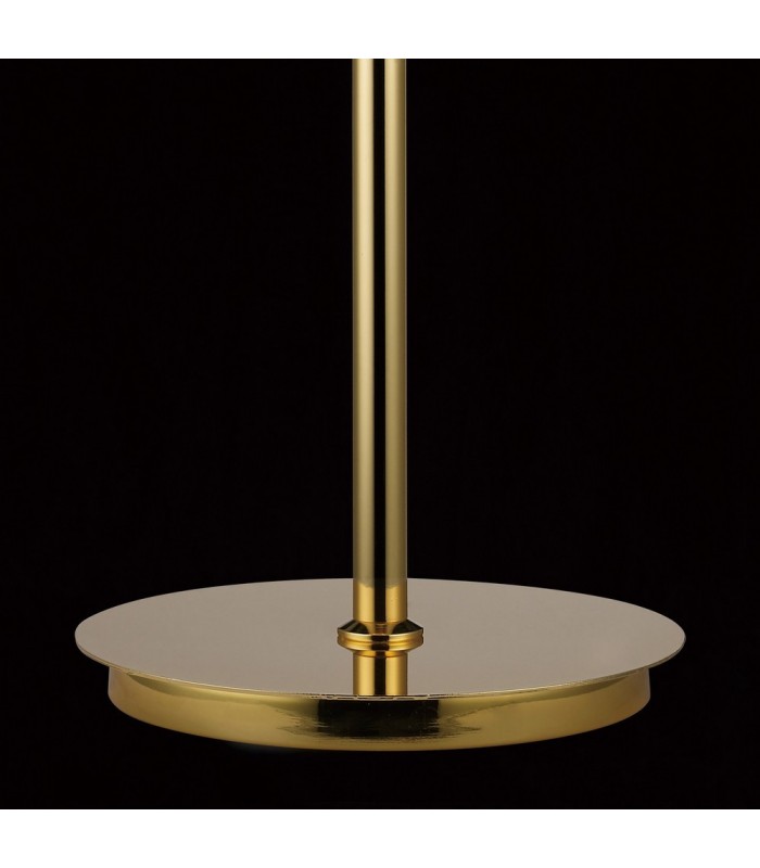 Table Lamp 5 Light French Gold, Crystal - 15