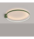 Rio 110cm Integrated LED Semi Flush Ceiling Light Olive Green 3000K-3