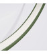 Rio 78cm Integrated LED Semi Flush Ceiling Light Olive Green 3000K-5