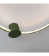Rio 110cm Integrated LED Semi Flush Ceiling Light Olive Green 3000K-6