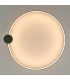 Rio 110cm Integrated LED Semi Flush Ceiling Light Olive Green 3000K-7