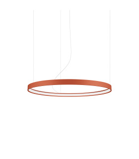 Rio 78cm Integrated LED Pendant Ceiling Light Red Ochre 3000K-1