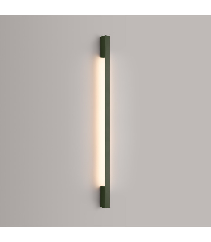 Sappo 120cm Integrated LED Wall Lamp Olive Green 3000K-3