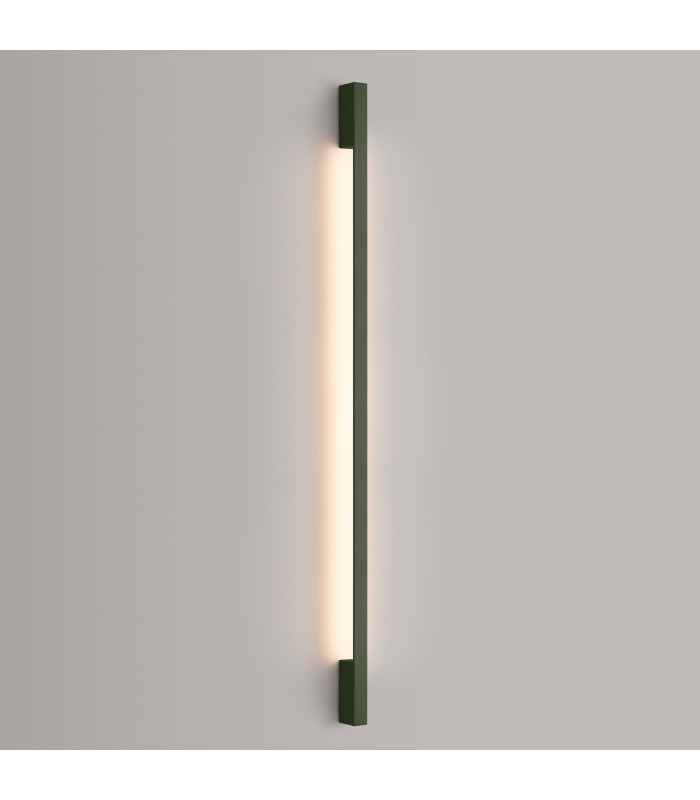 Sappo 150cm Integrated LED Wall Lamp Olive Green 3000K-3