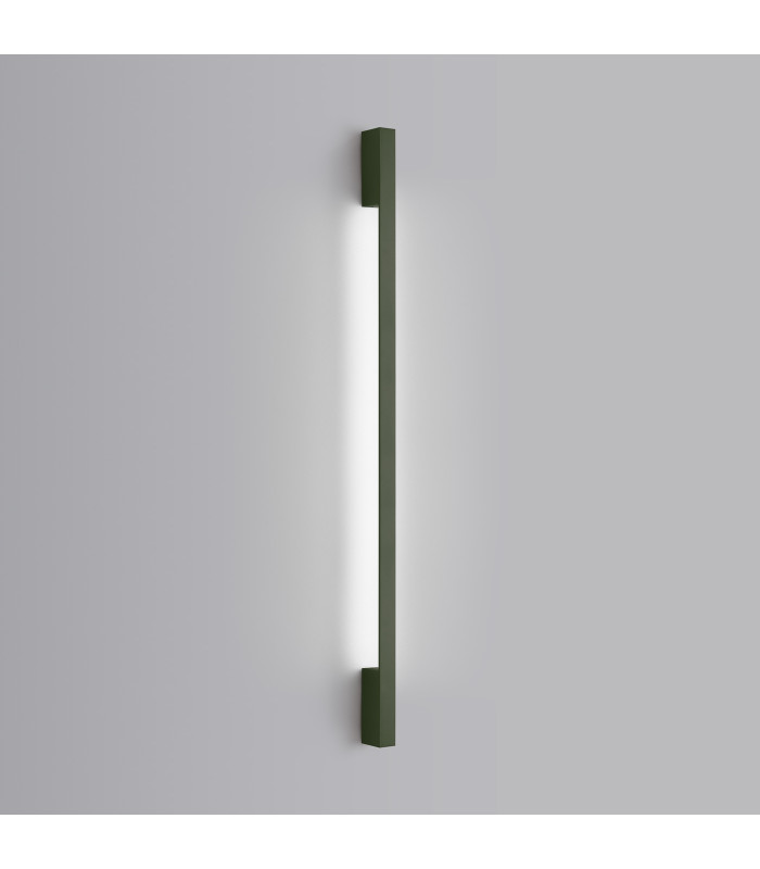 Sappo 120cm Integrated LED Wall Lamp Olive Green 4000K-3