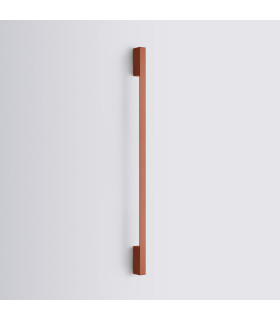 Sappo 120cm Integrated LED Wall Lamp Red Ochre 3000K-2